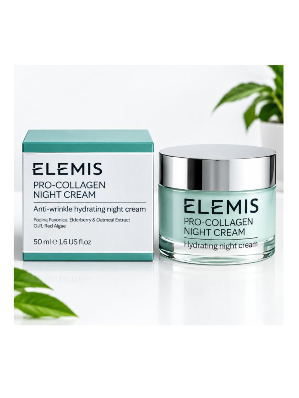 ELEMIS Pro-Collagen Night Cream 50ml Anti-Wrinkle Hydrating Luxury Skincare NIB